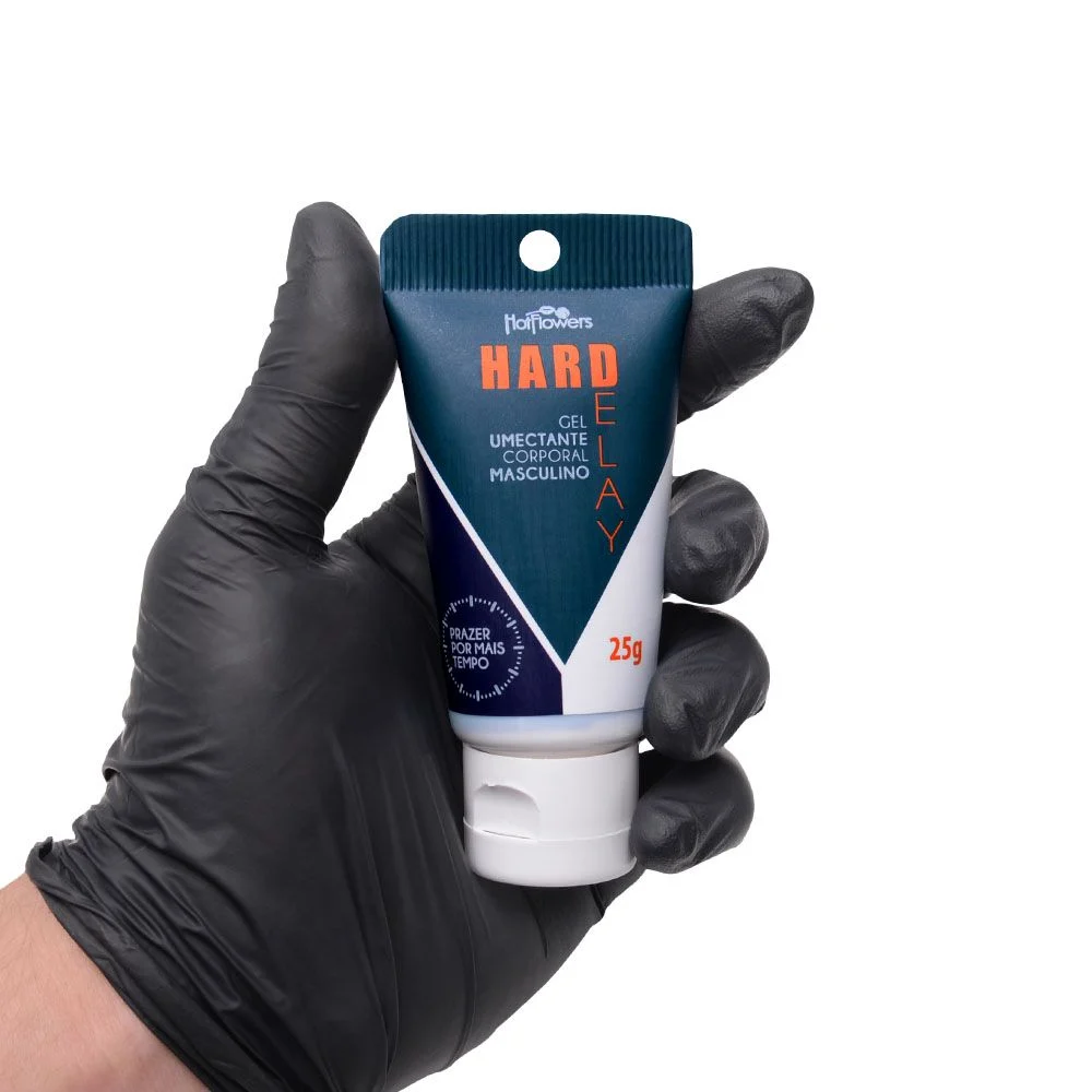 Hardelay Retardador Bisnaga Azul 25G Hot Flowers - Imagem 2