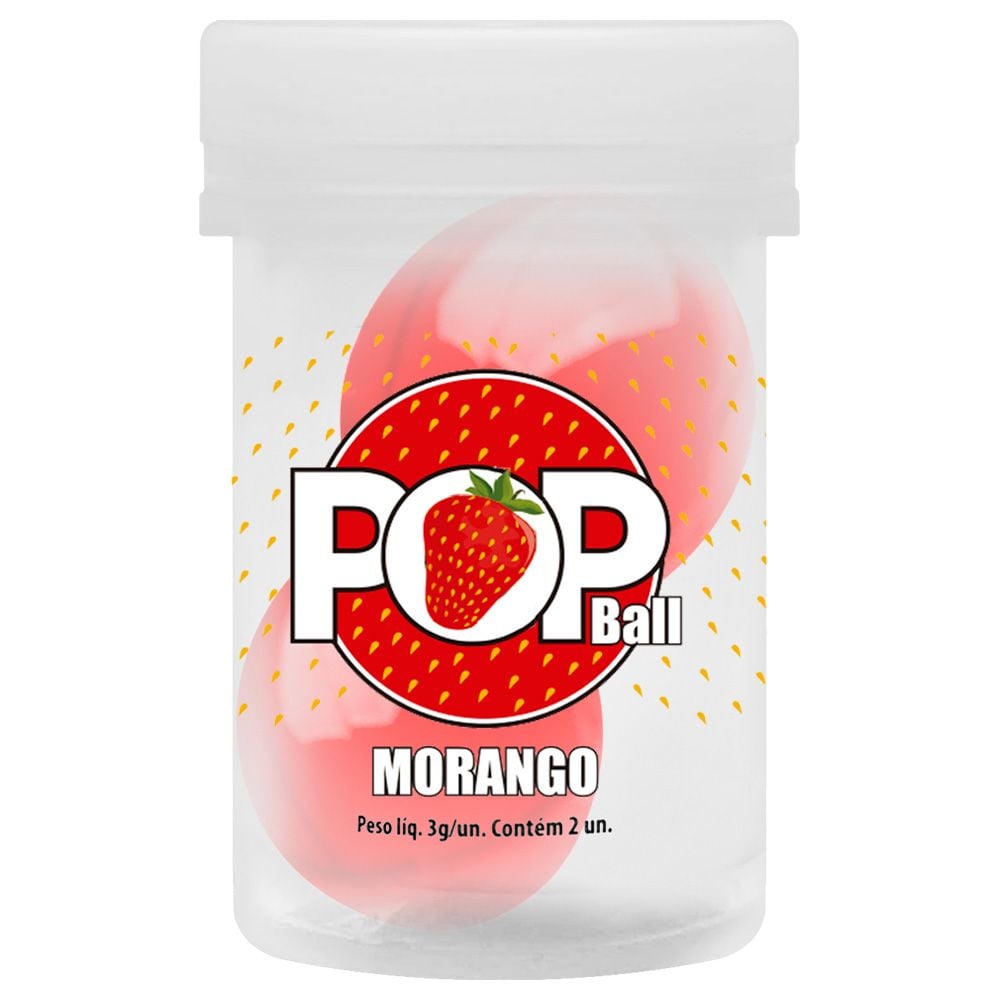 Pop Ball Bolinha Lubrificante Beijável Sensual Love - Imagem 2