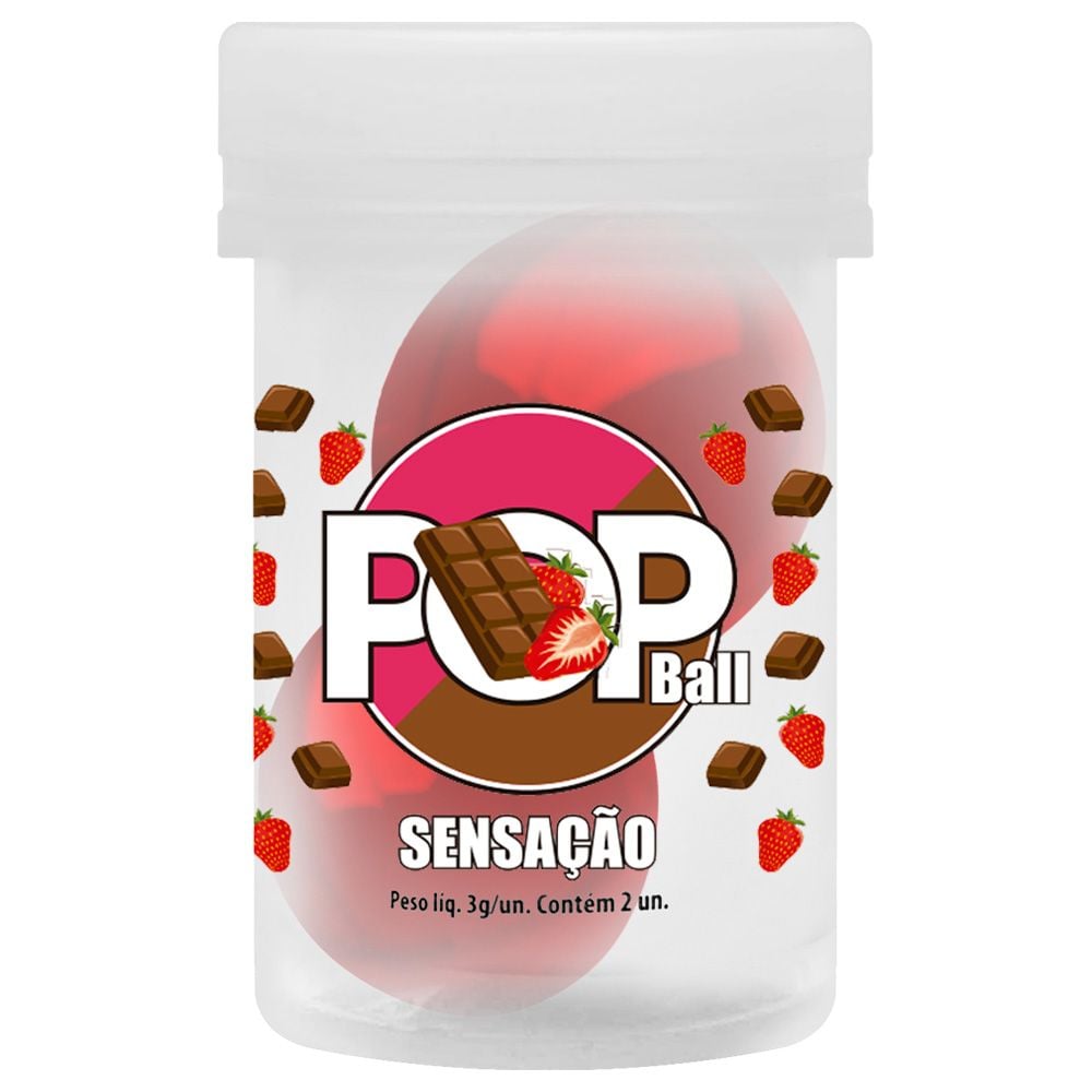 Pop Ball Bolinha Lubrificante Beijável Sensual Love - Imagem 8