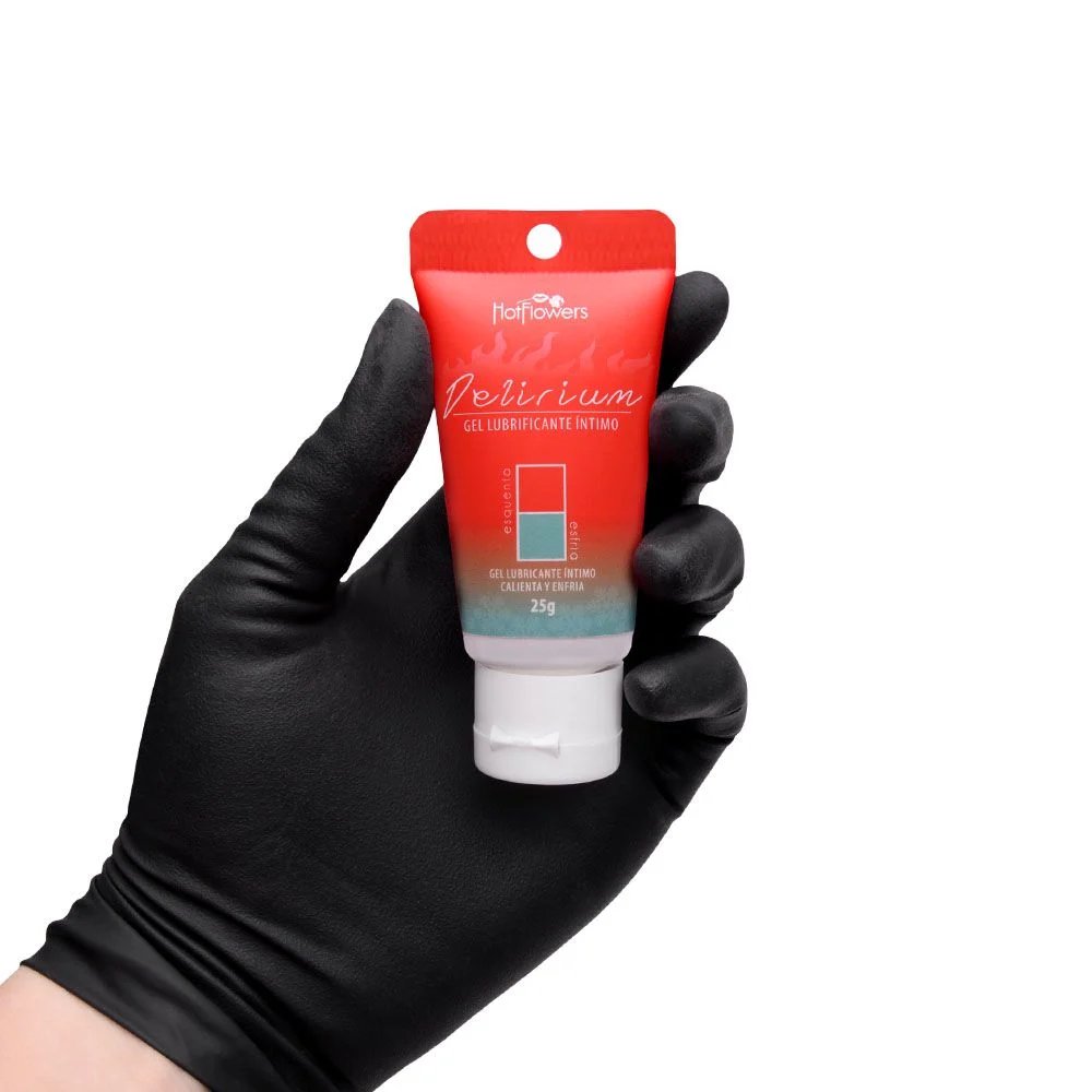 Delirium Excitante Bisnaga Vermelha 25G Hot Flowers - Imagem 2