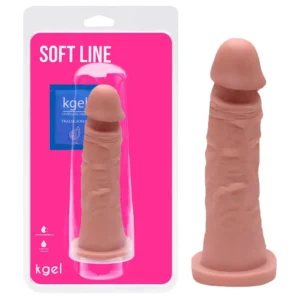 Pênis De Borracha Maciço 17,5 X 3,8Cm Kgel