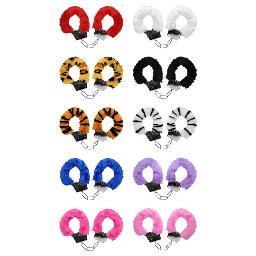 Algemas Do Amor Metal Com Pelúcia Sexy Import