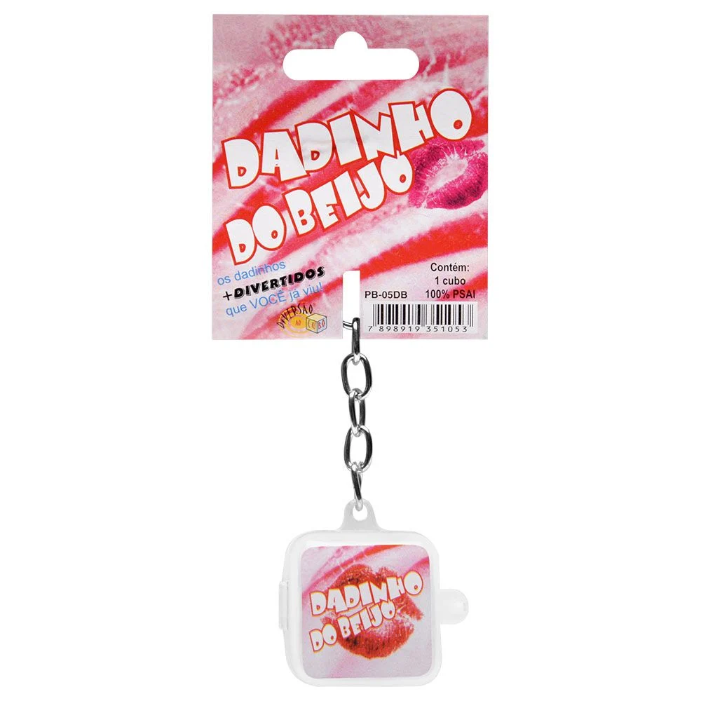 Dado Do Beijo Unissex Simples Diversão Ao Cubo