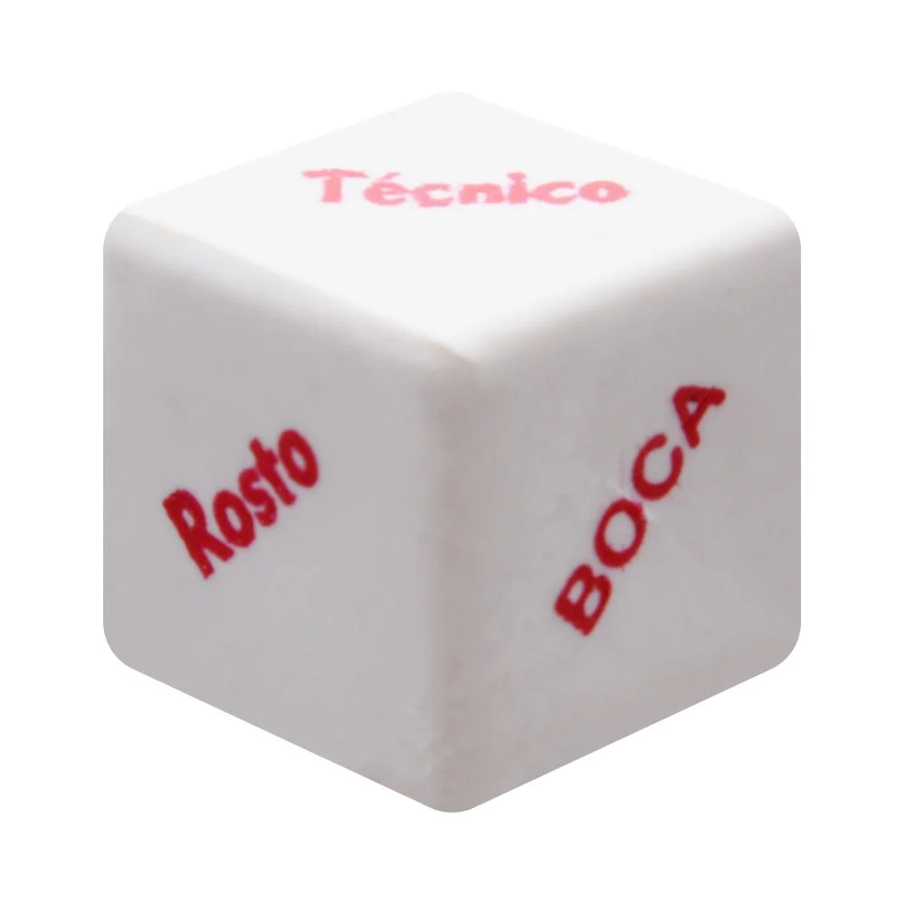 Dado Do Beijo Unissex Simples Diversão Ao Cubo - Imagem 3