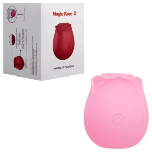 Rosa Estimuladora Clitóris Pulsação 2 Sexy Import