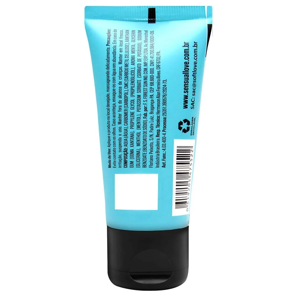 Lubrificante Íntimo S-Love Ice 60G Sensual Love - Imagem 3