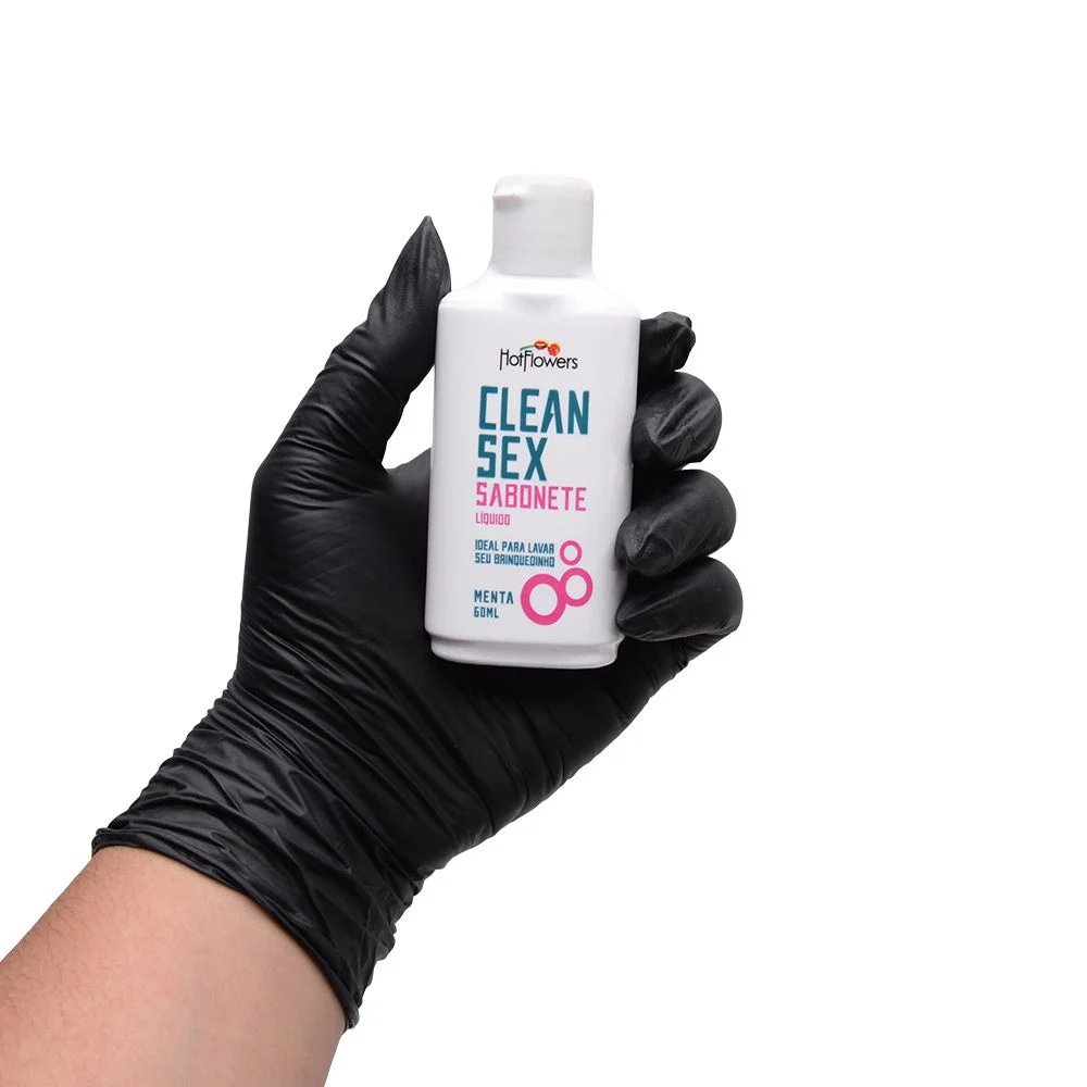 Clean Sex Sabonete Líquido 60Ml Hot Flowers - Imagem 2