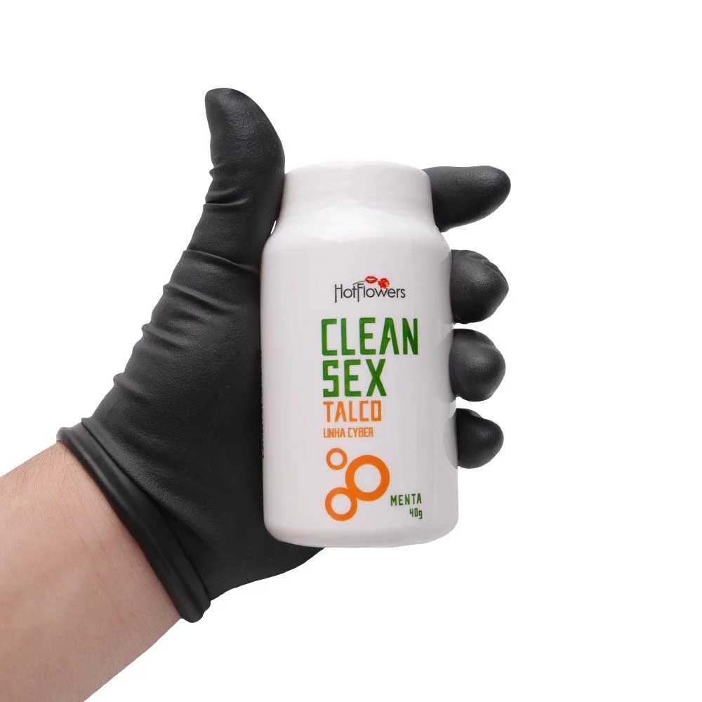 Clean Sex Talco Linha Cyber 40G Hot Flowers - Imagem 2