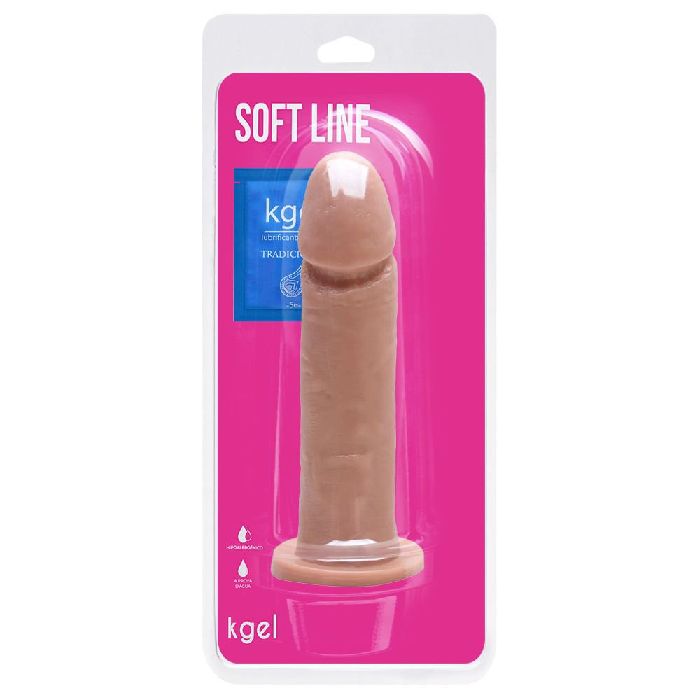 Pênis De Borracha Maciço 15,5 X 3,7Cm Kgel - Imagem 6