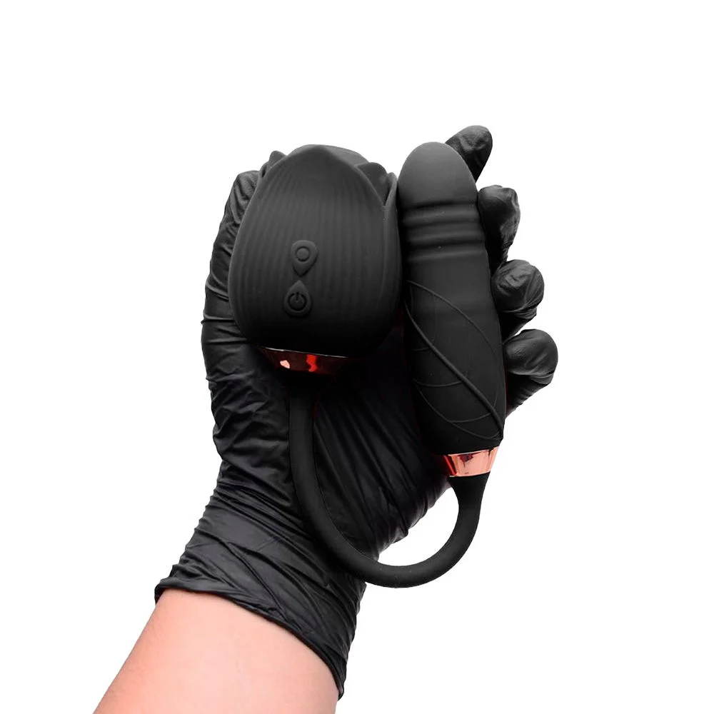 Vibrador Ponto G Clitóris Vai Vem Rosa Sexy Import - Imagem 6