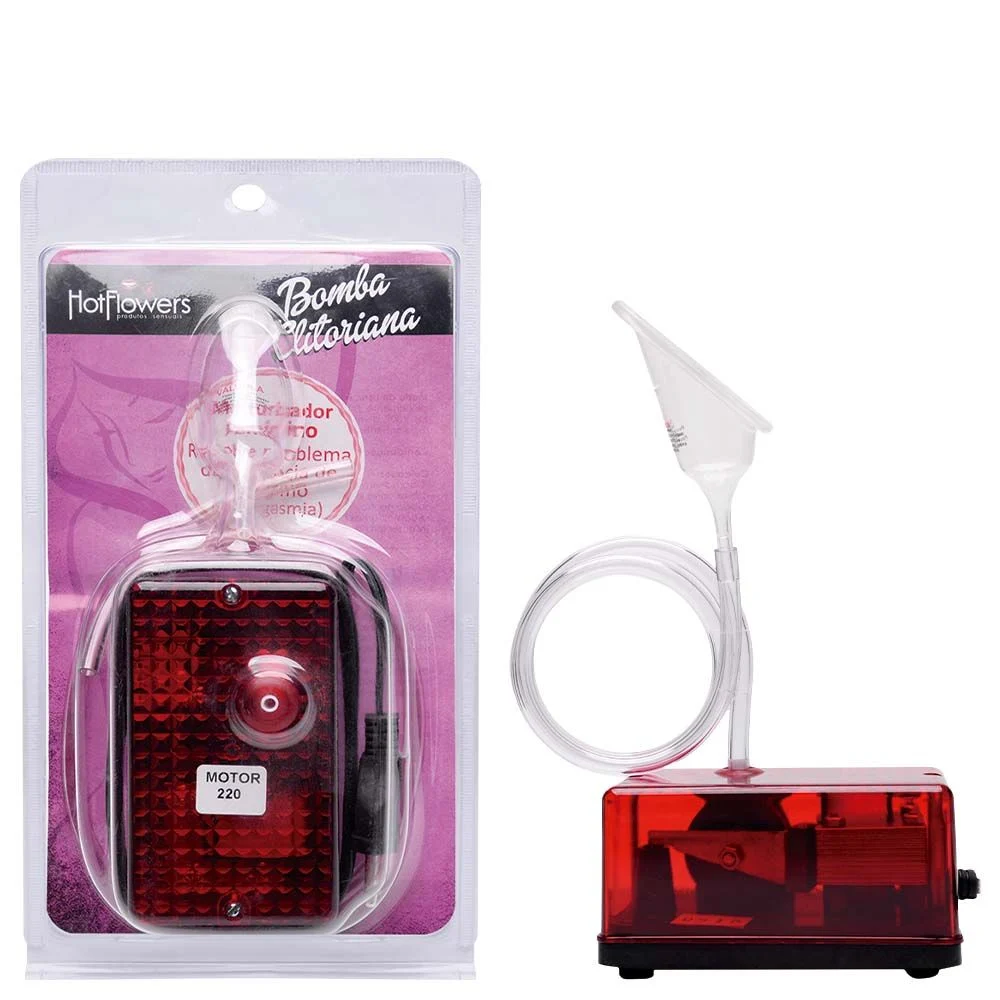 Bomba Clitoriana 220V Hot Flowers