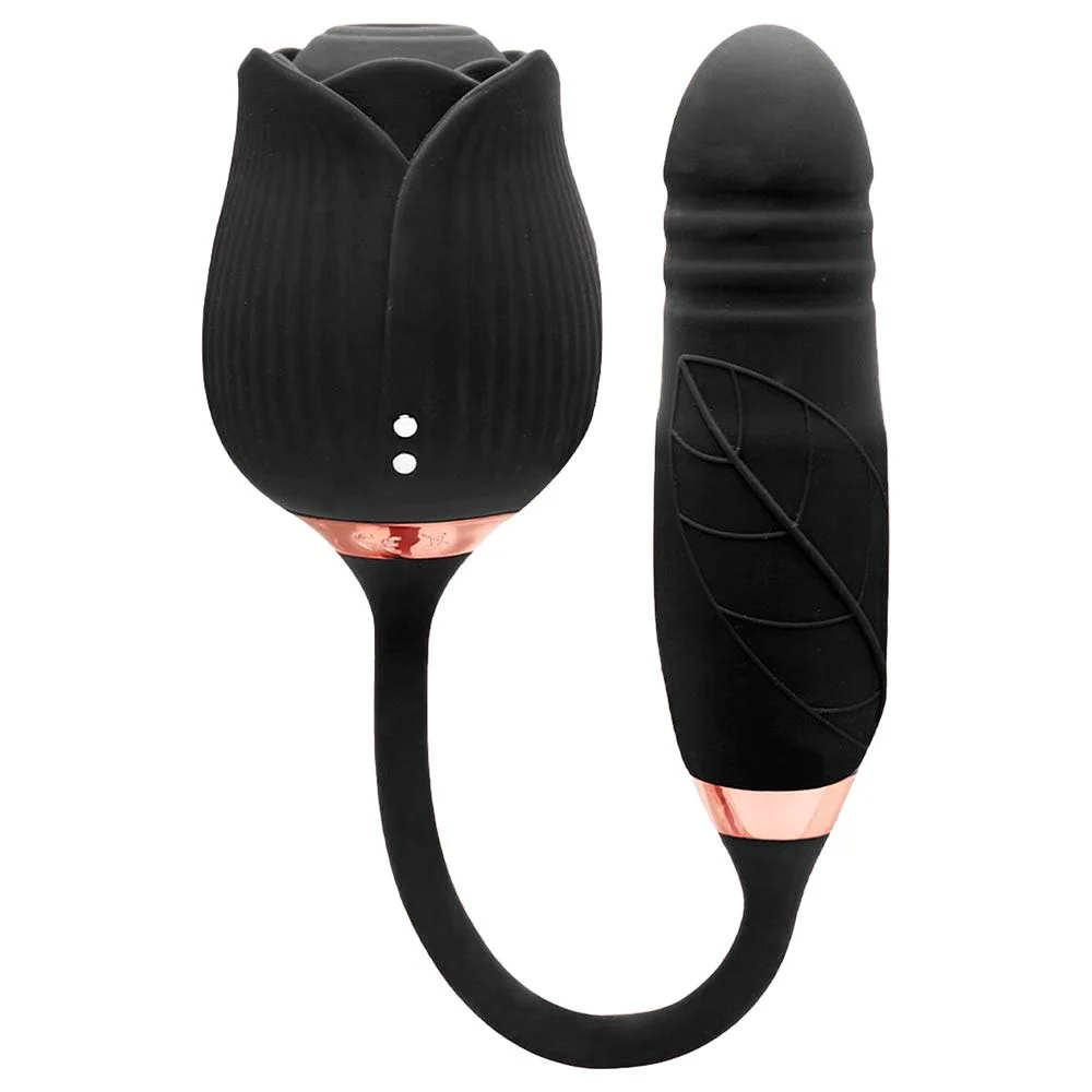 Vibrador Ponto G Clitóris Vai Vem Rosa Sexy Import - Imagem 3