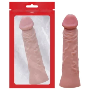 Capa Peniana Texturizada Marrom 18,6 X 4Cm Sexy Import