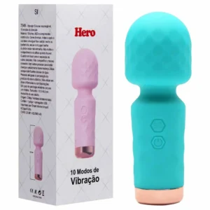 Mini Varinha Mágica Hero Recarregável Sexy Import