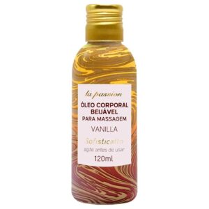 Óleo Beijável Massagem La Passion (Vanilla) 120Ml Sofisticatto