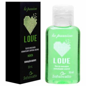 Love Hot ( Menta ) Óleo Beijável Massagem 30Ml Sofisticatto