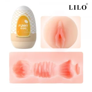 Funny Egg Masturbador Cyberskin Vipmix ( LARANJA )