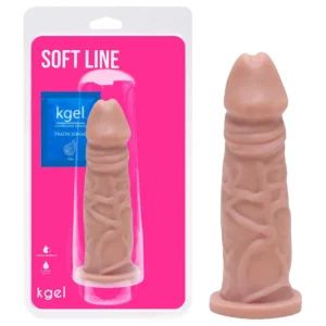 Pênis De Borracha Maciço 16 X 4Cm Kgel