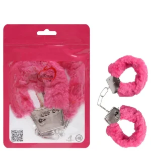 Algema Simples Metal Com Pelúcia ( PINK ) Sensual Love