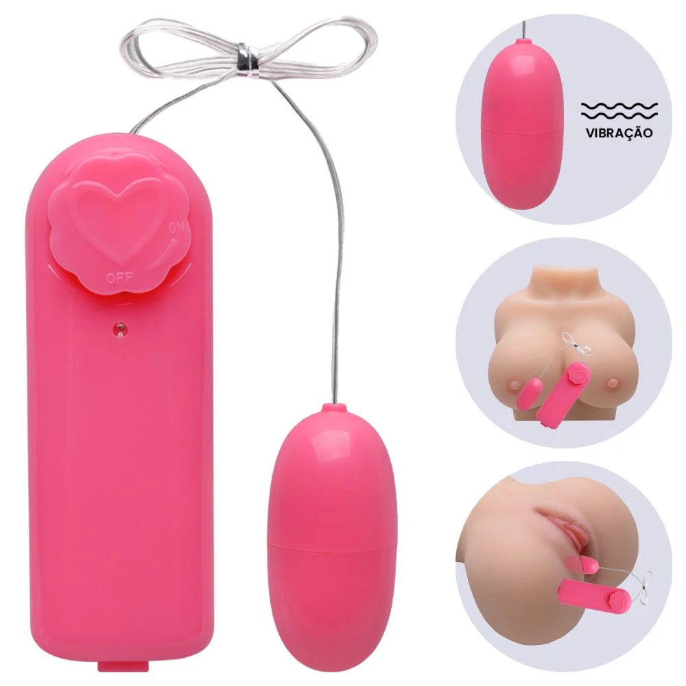 Bullet Vibrador Multivelocidade ( ROSA ) Sensual Love - Imagem 5
