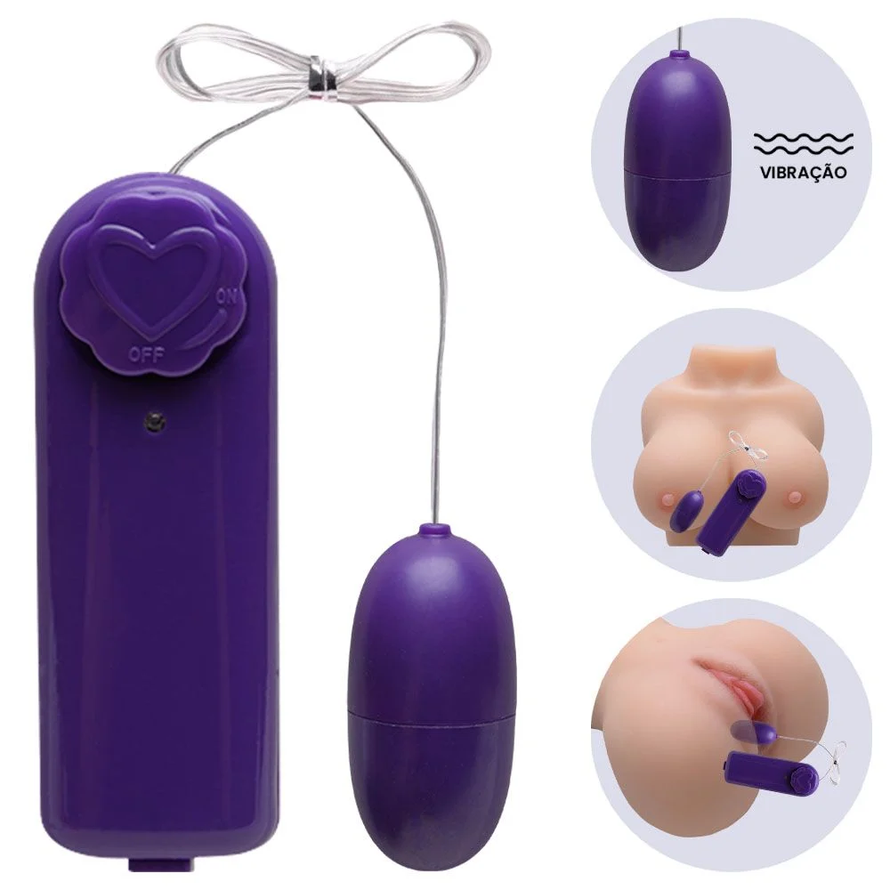 Bullet Vibrador Multivelocidade ( ROXO) Sensual Love - Imagem 5