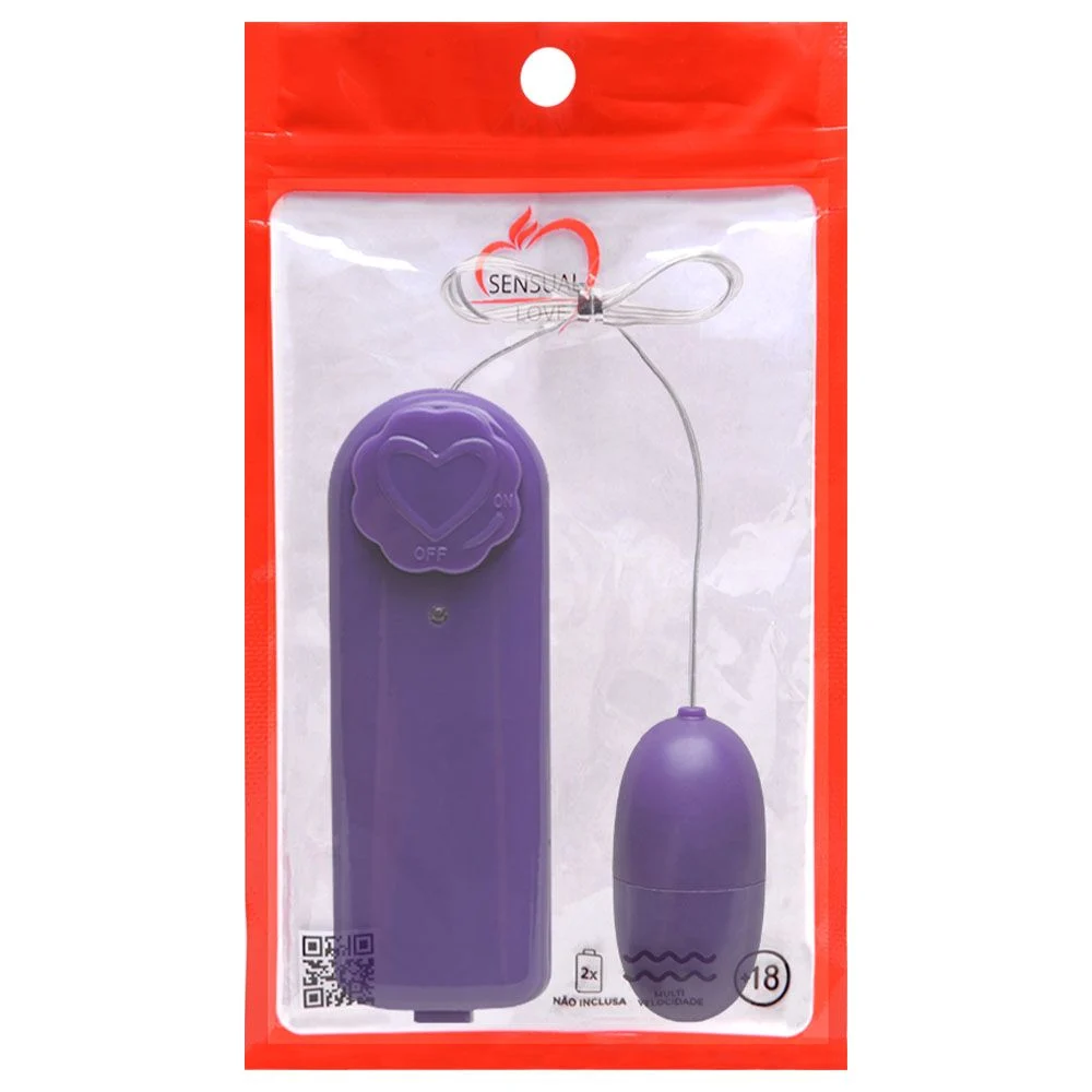 Bullet Vibrador Multivelocidade ( ROXO) Sensual Love - Imagem 7