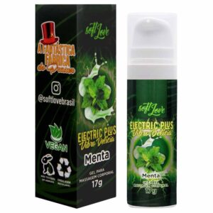 Eletric Plus Gel Vibrador ( Menta ) 17g Soft Love