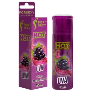 Gel Hot Comestível ( UVA )15Ml For Sexy