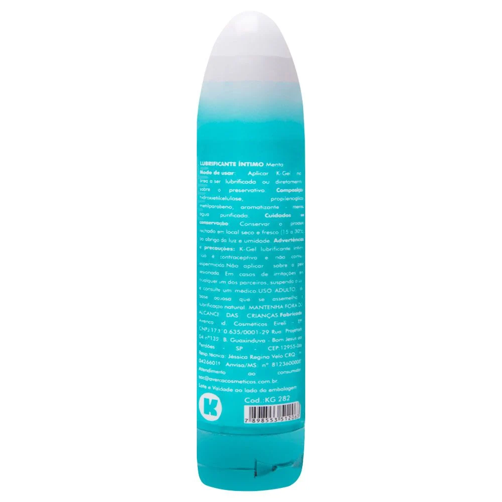 Lubrificante Íntimo Toy Menta 80G Kgel - Imagem 3