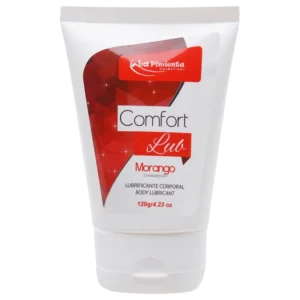 Lubrificante ( MORANGO ) Comfort Lub Beijável 120G La Pimienta